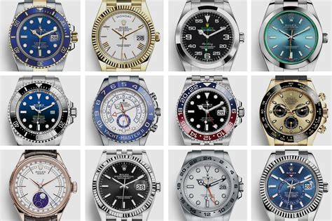 rolex list|list of all rolex models.